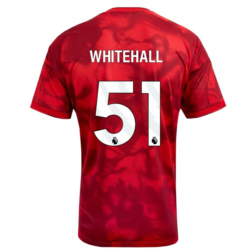 Danxen Kinder Archie Whitehall #51 Karmesin Weiß Heimtrikot Trikot 2026/27 T-Shirt Schweiz