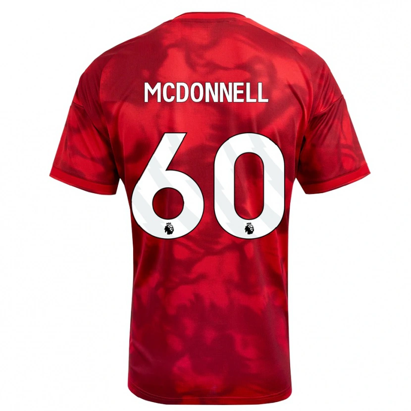 Danxen Kinder Grady Mcdonnell #60 Karmesin Weiß Heimtrikot Trikot 2026/27 T-Shirt Schweiz