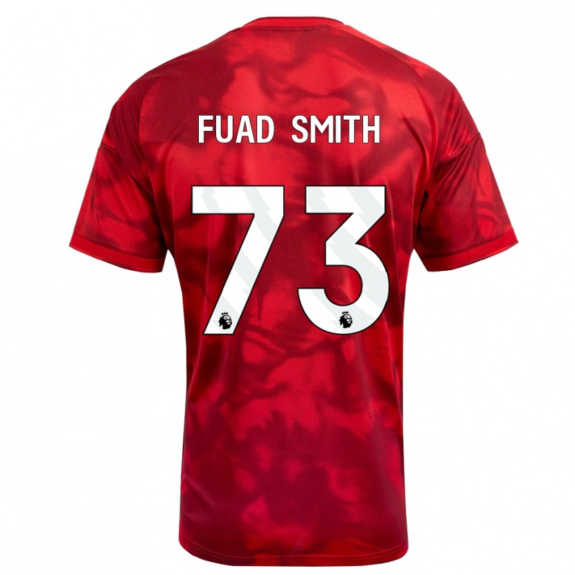 Danxen Kinder Fuad Smith #73 Karmesin Weiß Heimtrikot Trikot 2026/27 T-Shirt Schweiz