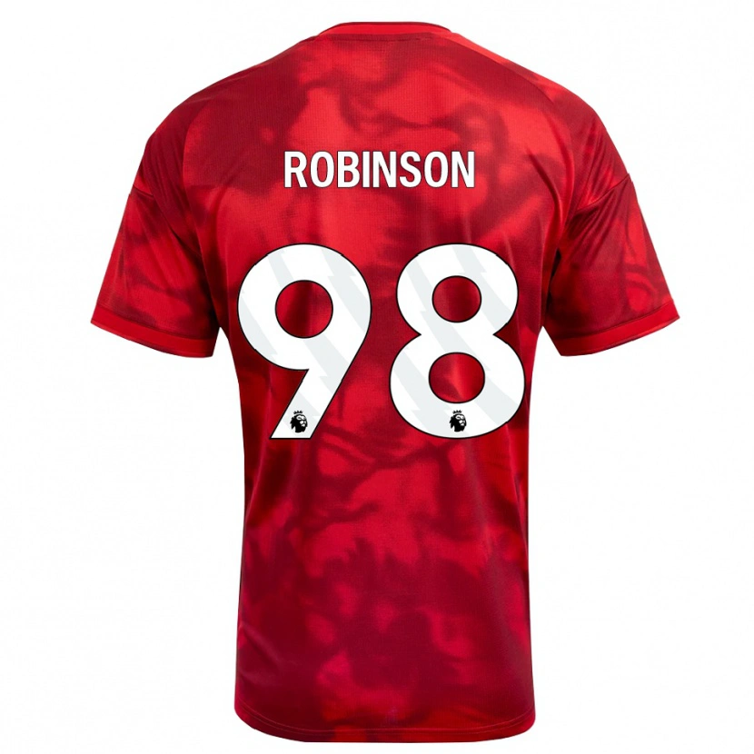 Danxen Kinder Riko Robinson #98 Karmesin Weiß Heimtrikot Trikot 2026/27 T-Shirt Schweiz
