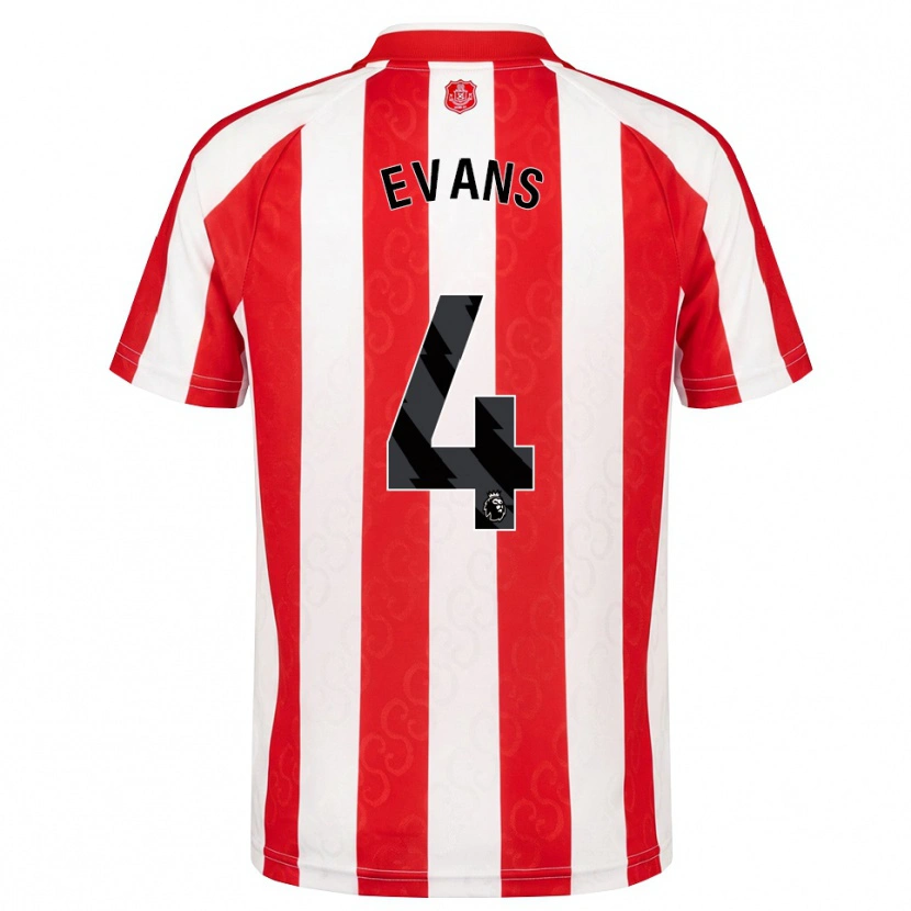 Danxen Kinder Corry Evans #4 Rot Weiß Schwarz Heimtrikot Trikot 2026/27 T-Shirt Schweiz