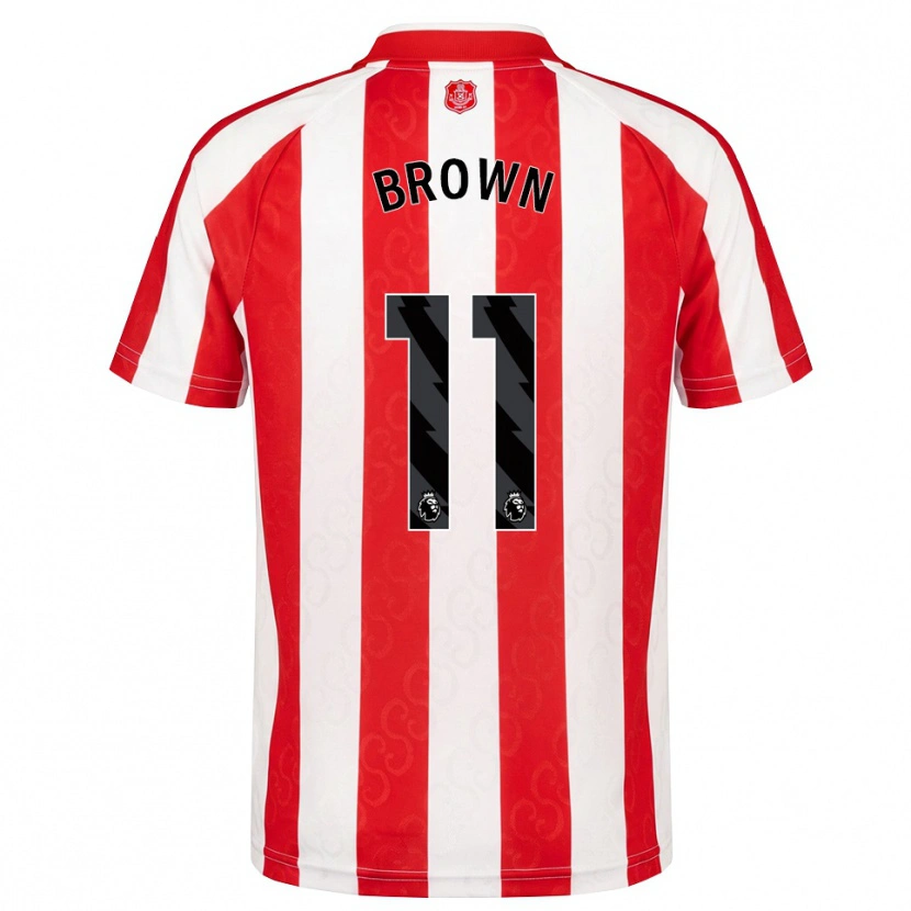 Danxen Kinder Jessica Brown #11 Rot Weiß Schwarz Heimtrikot Trikot 2026/27 T-Shirt Schweiz