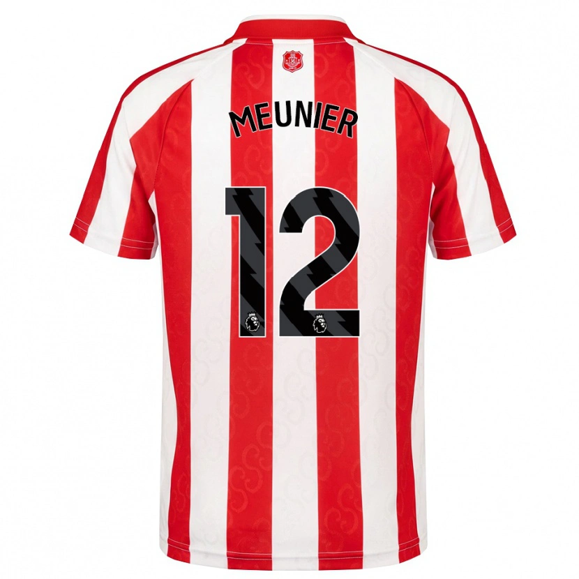 Danxen Kinder Thomas Meunier #12 Rot Weiß Schwarz Heimtrikot Trikot 2026/27 T-Shirt Schweiz