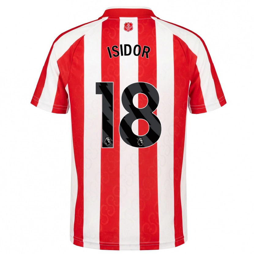 Danxen Kinder Wilson Isidor #18 Rot Weiß Schwarz Heimtrikot Trikot 2026/27 T-Shirt Schweiz