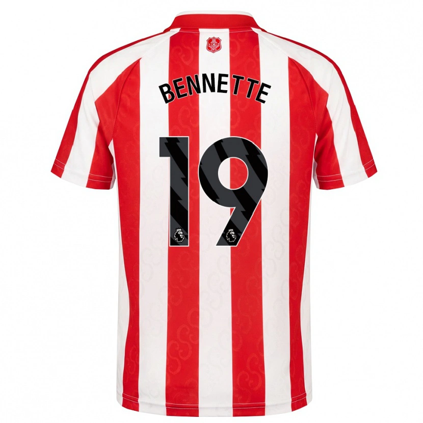 Danxen Kinder Jewison Bennette #19 Rot Weiß Schwarz Heimtrikot Trikot 2026/27 T-Shirt Schweiz