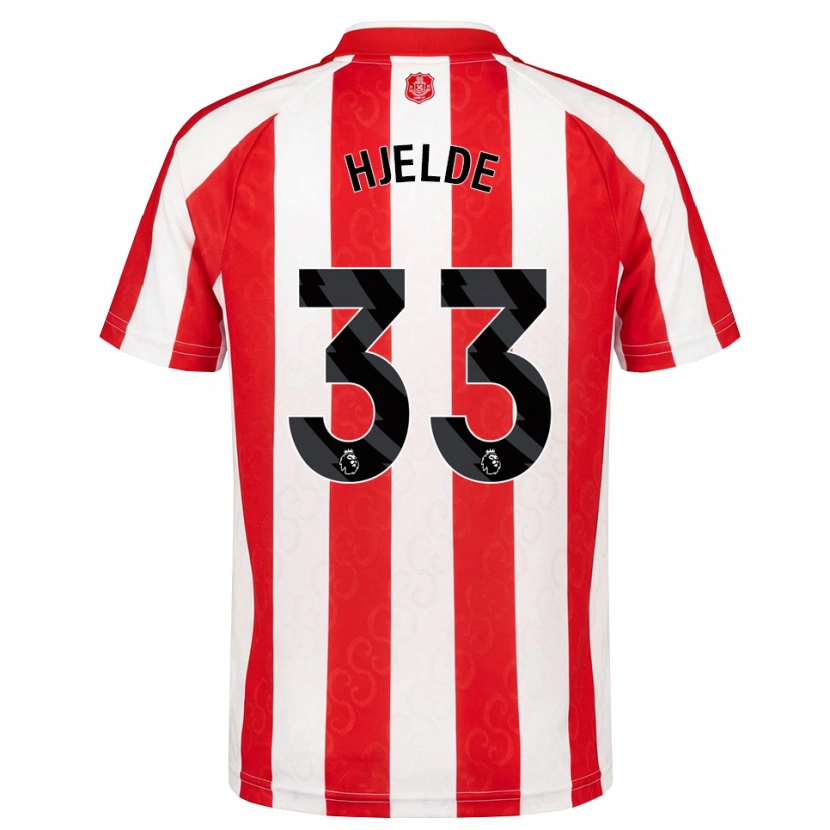 Danxen Kinder Leo Fuhr Hjelde #33 Rot Weiß Schwarz Heimtrikot Trikot 2026/27 T-Shirt Schweiz