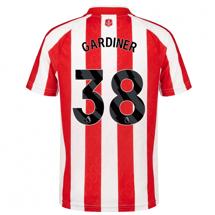 Danxen Kinder Harry Gardiner #38 Rot Weiß Schwarz Heimtrikot Trikot 2026/27 T-Shirt Schweiz