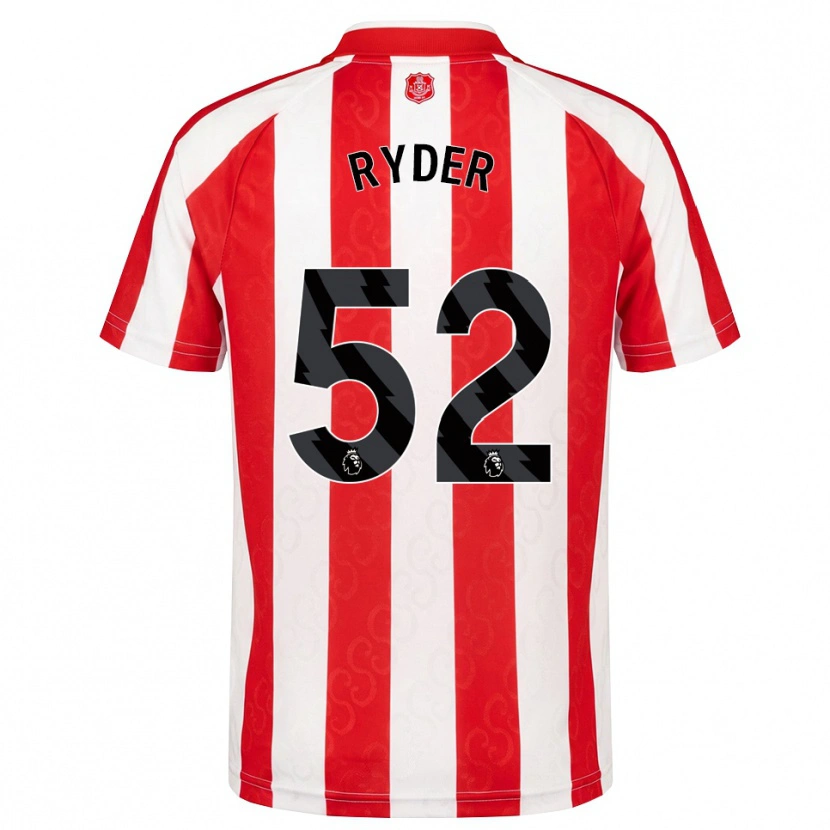 Danxen Kinder Joe Ryder #52 Rot Weiß Schwarz Heimtrikot Trikot 2026/27 T-Shirt Schweiz