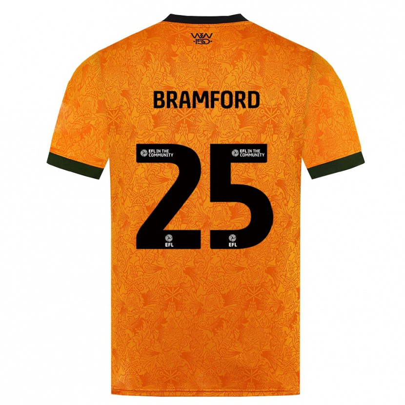 Danxen Kinder Sophie Bramford #25 Orange Schwarz Heimtrikot Trikot 2026/27 T-Shirt Schweiz