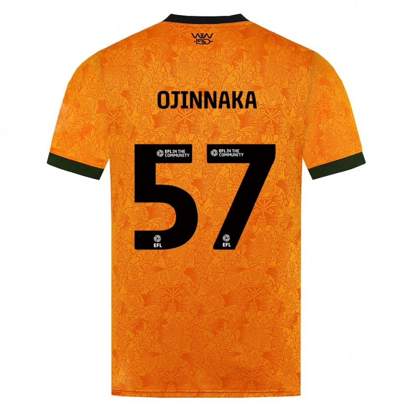 Danxen Kinder Temple Ojinnaka #57 Orange Schwarz Heimtrikot Trikot 2026/27 T-Shirt Schweiz