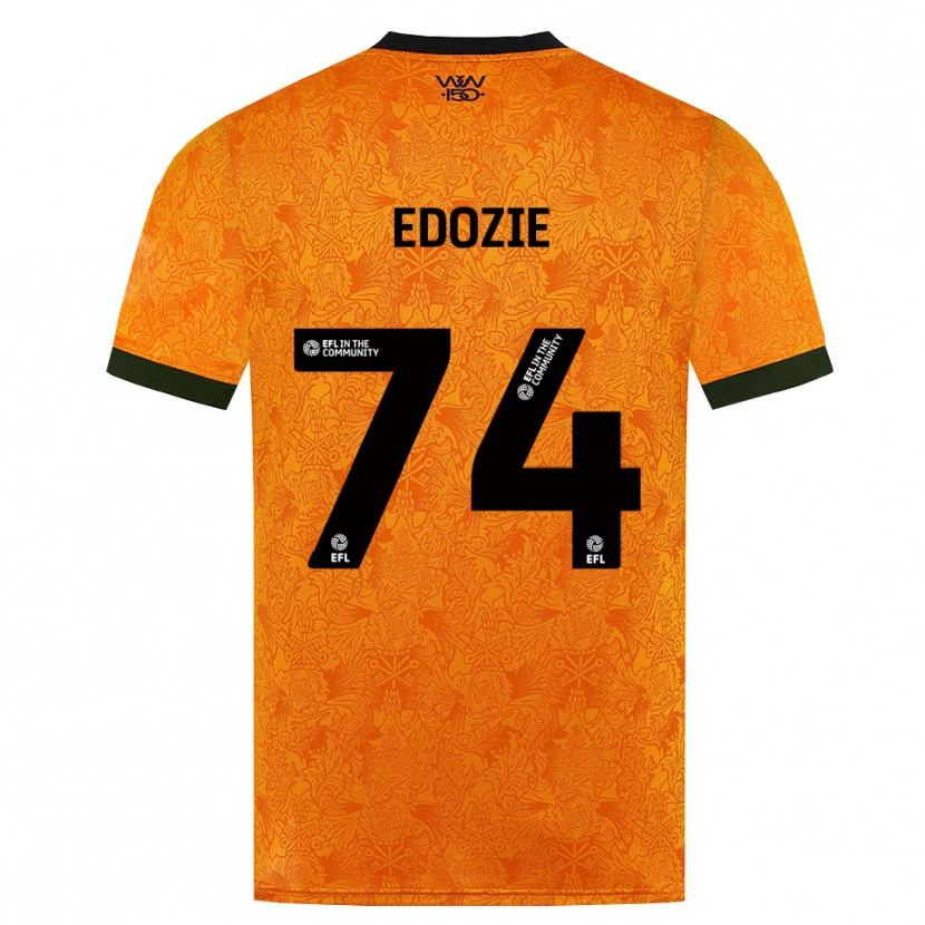 Danxen Kinder Tom Edozie #74 Orange Schwarz Heimtrikot Trikot 2026/27 T-Shirt Schweiz