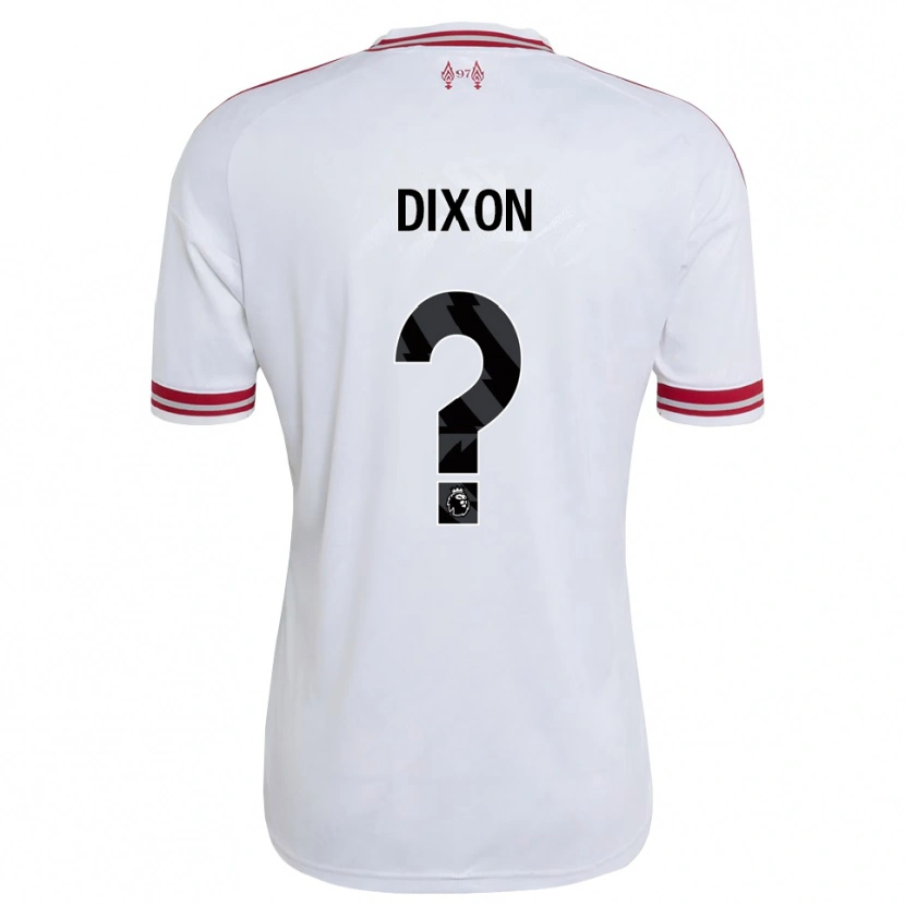 Danxen Kinder Joseph Dixon #0 Rot Weiß Auswärtstrikot Trikot 2026/27 T-Shirt Schweiz