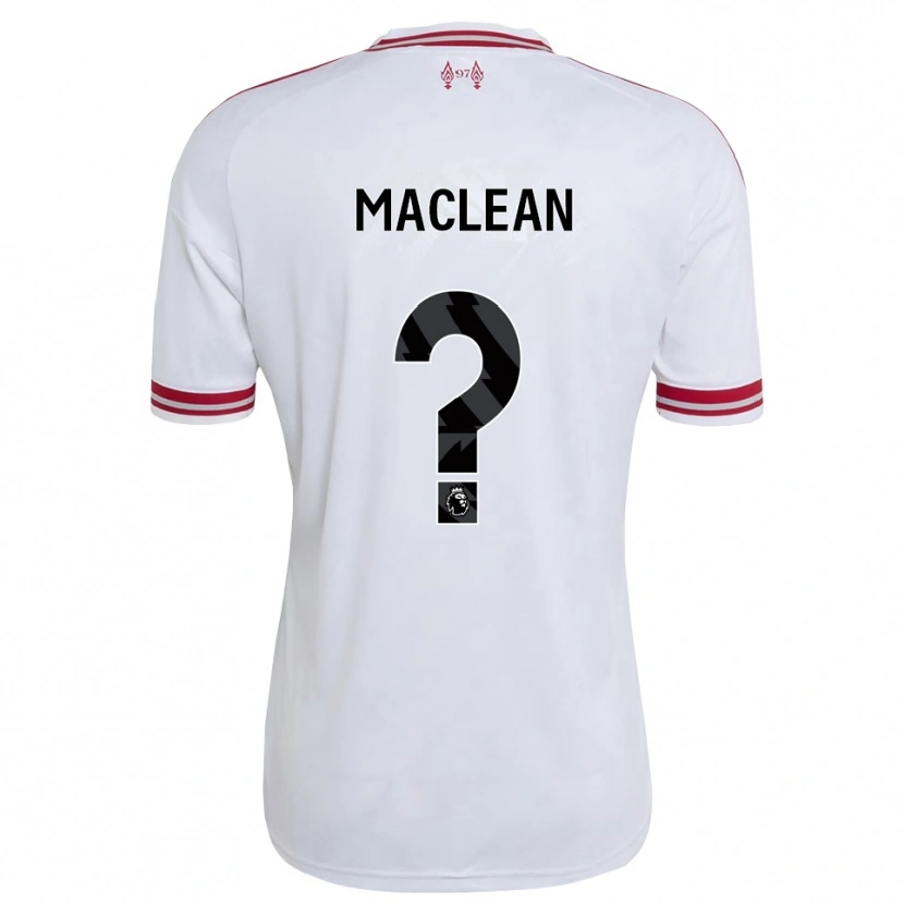 Danxen Kinder Kirsty Maclean #0 Rot Weiß Auswärtstrikot Trikot 2026/27 T-Shirt Schweiz