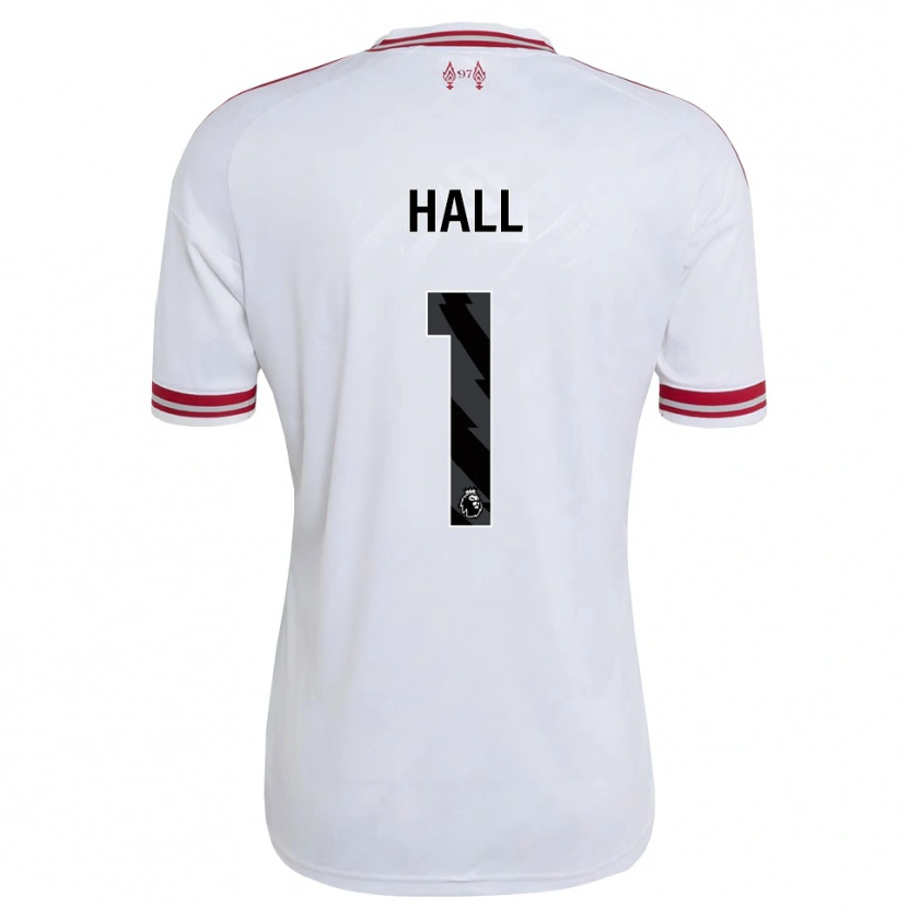 Danxen Kinder Bailey Hall #1 Rot Weiß Auswärtstrikot Trikot 2026/27 T-Shirt Schweiz