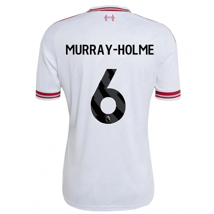Danxen Kinder Haydn Murray-Holme #6 Rot Weiß Auswärtstrikot Trikot 2026/27 T-Shirt Schweiz