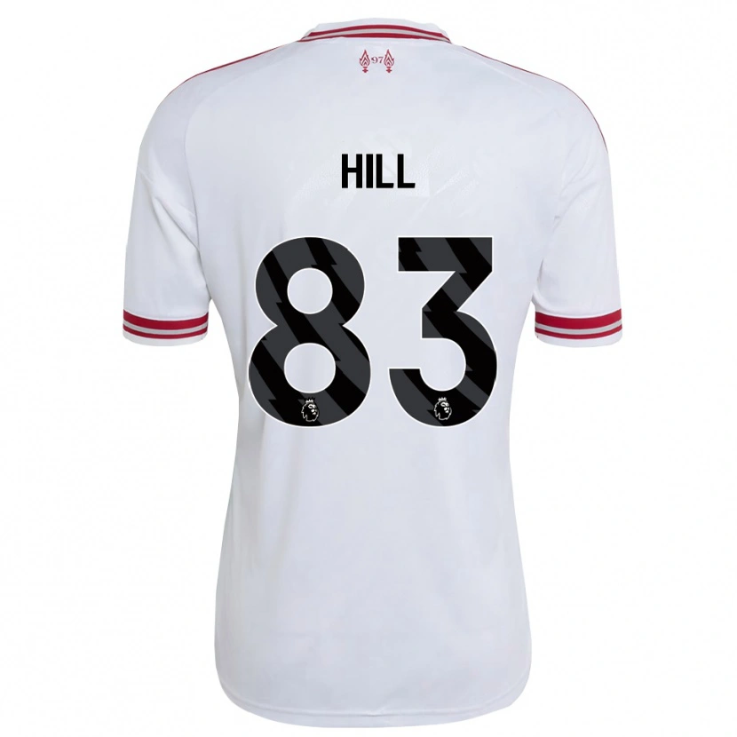 Danxen Kinder Thomas Hill #83 Rot Weiß Auswärtstrikot Trikot 2026/27 T-Shirt Schweiz