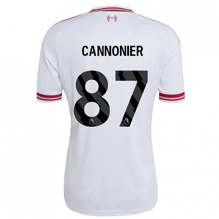 Danxen Kinder Oakley Cannonier #87 Rot Weiß Auswärtstrikot Trikot 2026/27 T-Shirt Schweiz