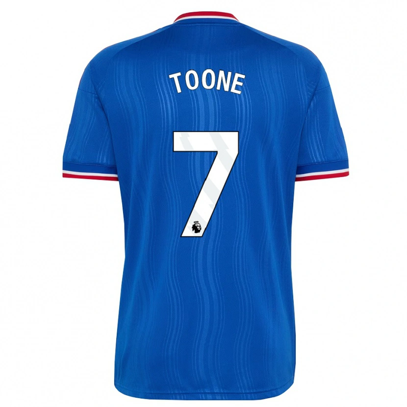 Danxen Kinder Ella Toone #7 Blau Weiß Rot Auswärtstrikot Trikot 2026/27 T-Shirt Schweiz