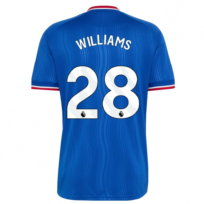 Danxen Kinder Rachel Williams #28 Blau Weiß Rot Auswärtstrikot Trikot 2026/27 T-Shirt Schweiz