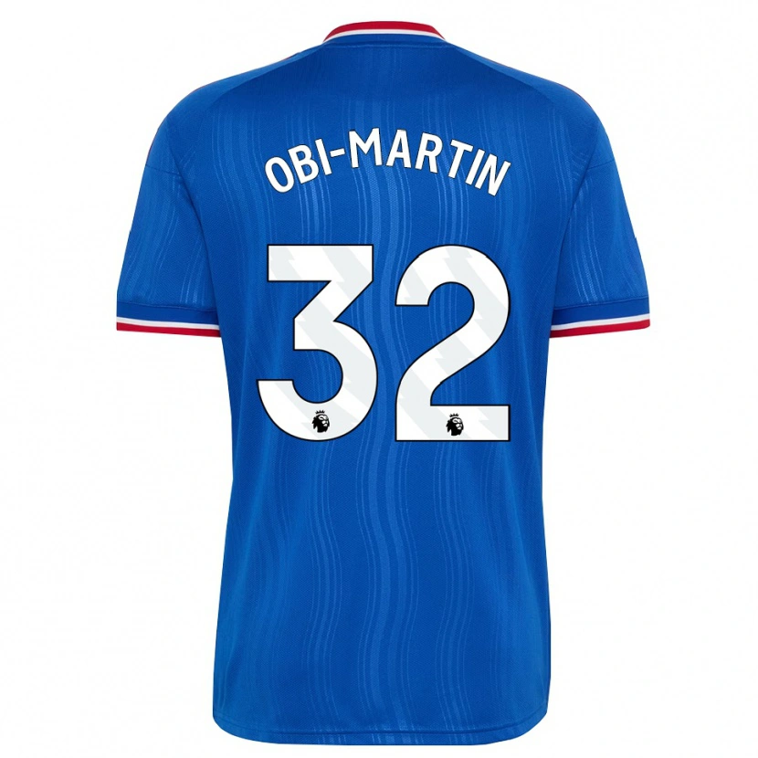 Danxen Kinder Chido Obi #32 Blau Weiß Rot Auswärtstrikot Trikot 2026/27 T-Shirt Schweiz