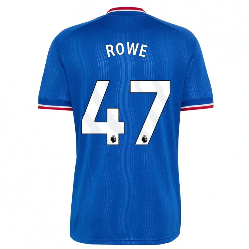 Danxen Kinder Tommy Rowe #47 Blau Weiß Rot Auswärtstrikot Trikot 2026/27 T-Shirt Schweiz