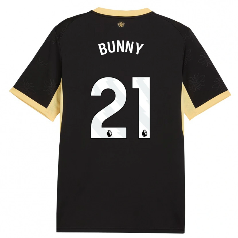 Danxen Kinder Khadija Shaw #21 Schwarz Gelb Auswärtstrikot Trikot 2026/27 T-Shirt Schweiz