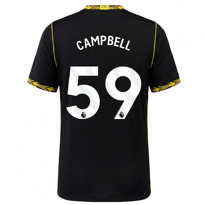 Danxen Kinder Harrison Murray-Campbell #59 Schwarz Gelb Auswärtstrikot Trikot 2026/27 T-Shirt Schweiz