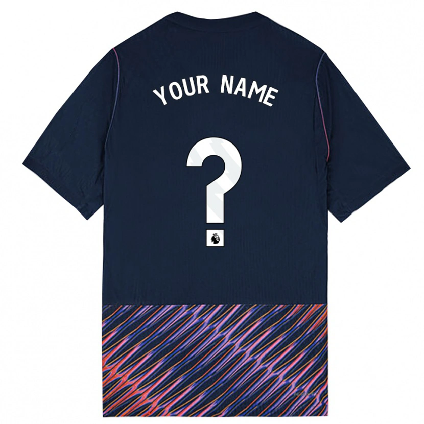 Danxen Kinder Ihren Namen #0 Königlich Blau Weiß Auswärtstrikot Trikot 2026/27 T-Shirt Schweiz