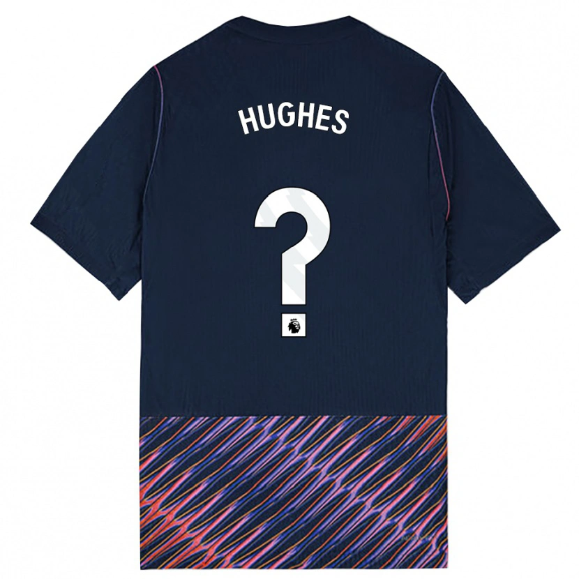 Danxen Kinder Harry Hughes #0 Königlich Blau Weiß Auswärtstrikot Trikot 2026/27 T-Shirt Schweiz