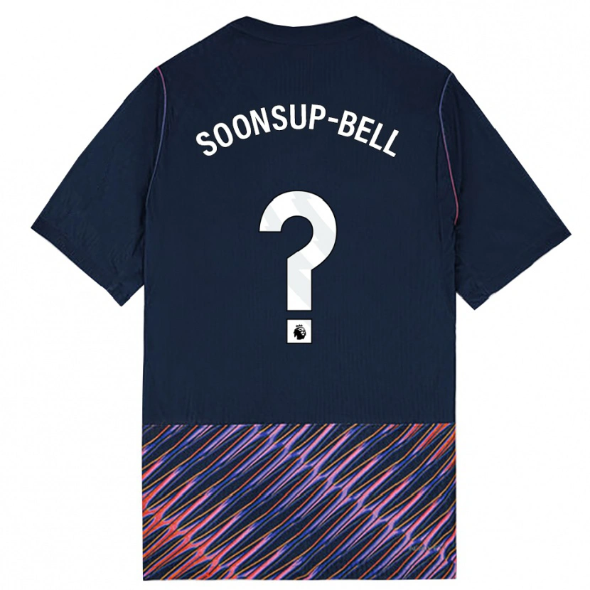 Danxen Kinder Jude Soonsup-Bell #0 Königlich Blau Weiß Auswärtstrikot Trikot 2026/27 T-Shirt Schweiz