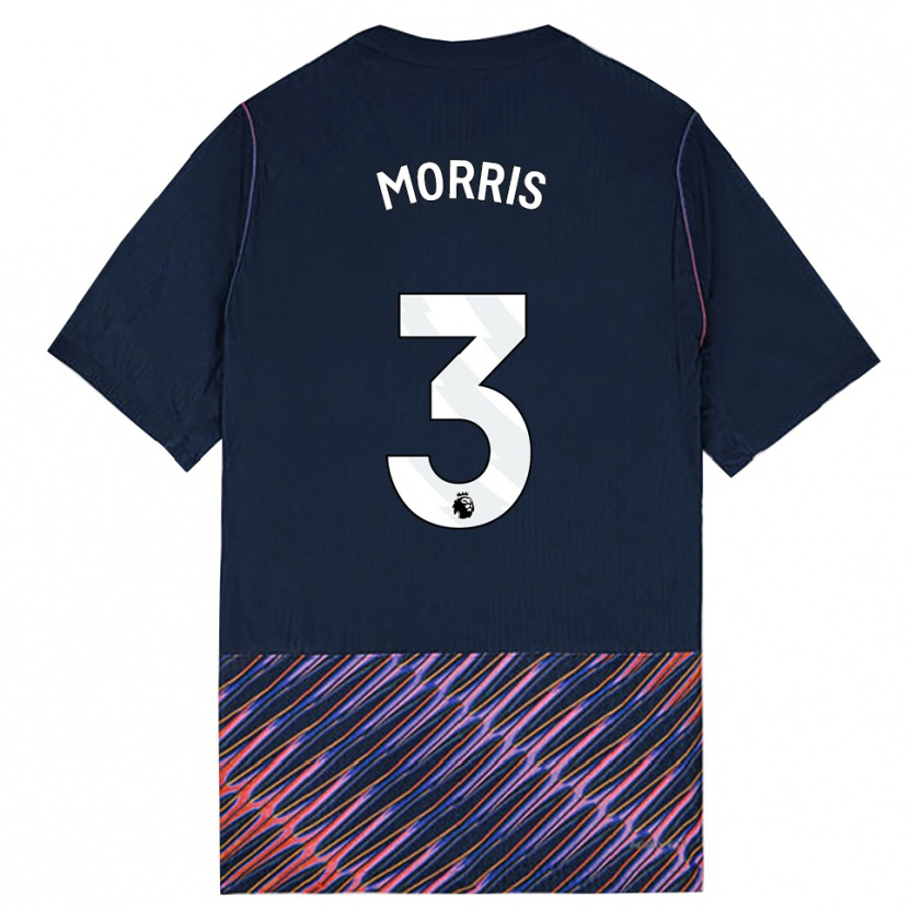 Danxen Kinder Ella Morris #3 Königlich Blau Weiß Auswärtstrikot Trikot 2026/27 T-Shirt Schweiz