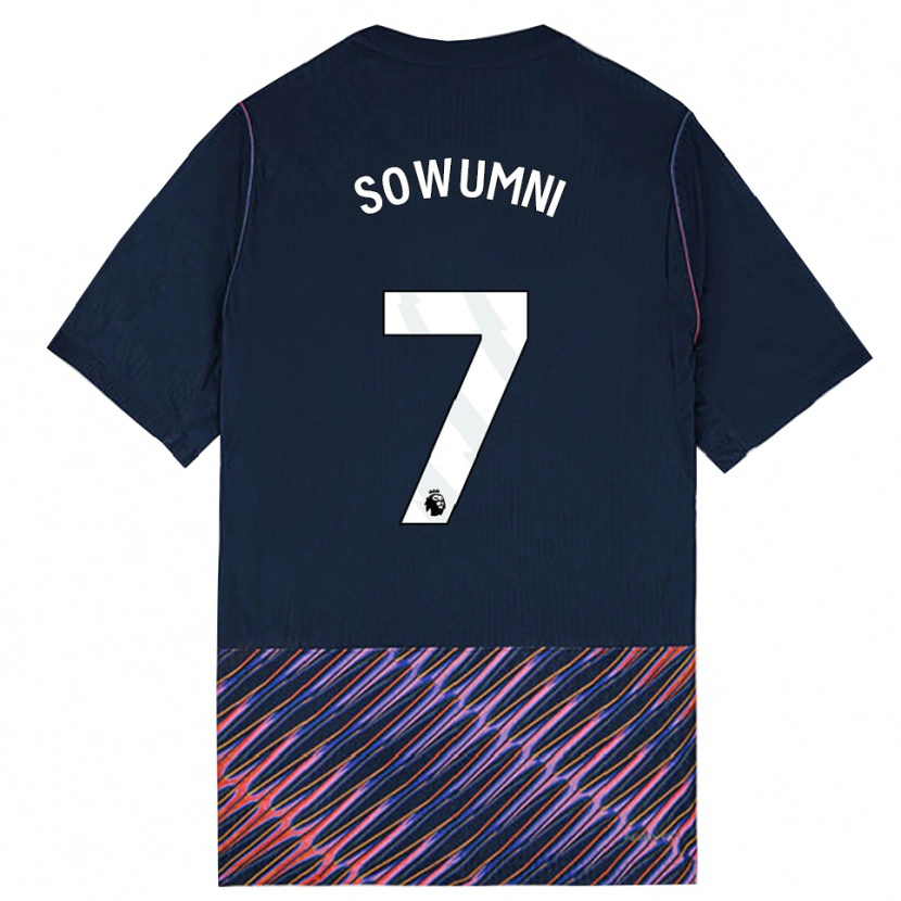 Danxen Kinder Elisha Sowunmi #7 Königlich Blau Weiß Auswärtstrikot Trikot 2026/27 T-Shirt Schweiz