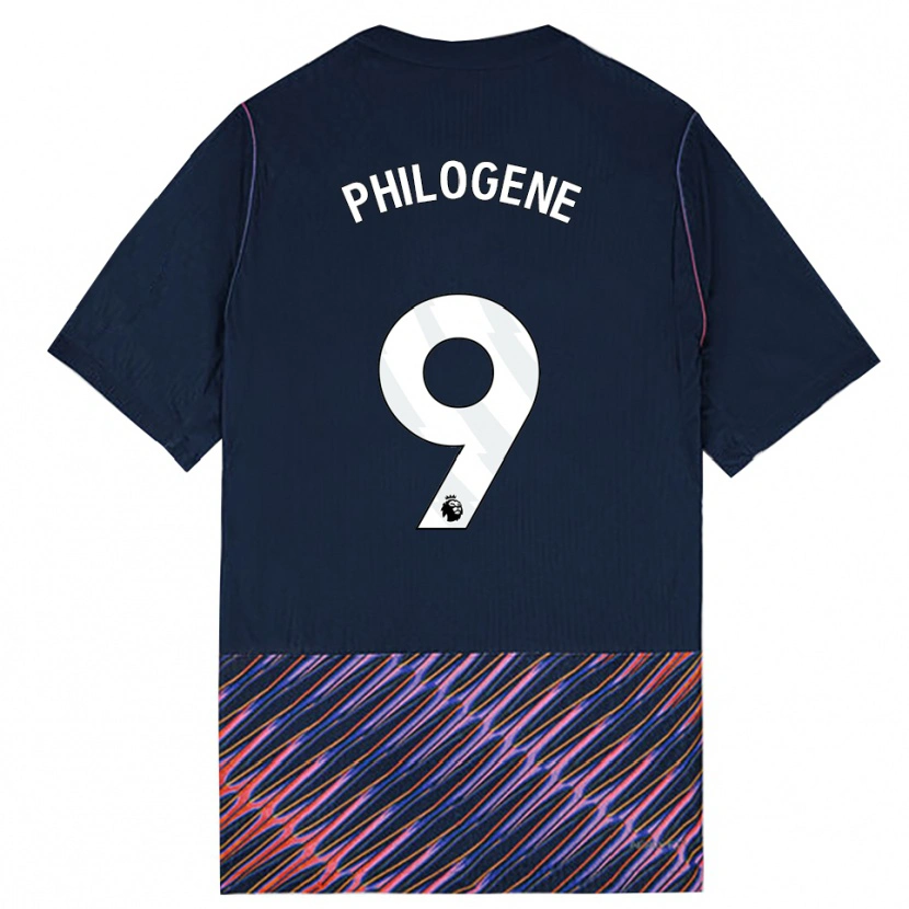 Danxen Kinder Blake Philogene #9 Königlich Blau Weiß Auswärtstrikot Trikot 2026/27 T-Shirt Schweiz