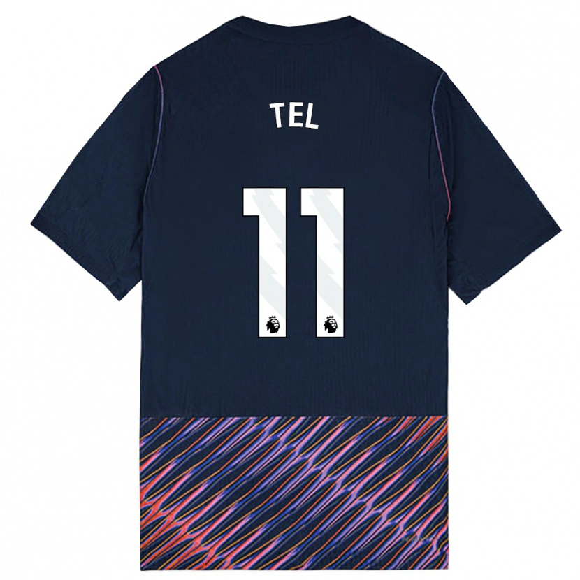 Danxen Kinder Mathys Tel #11 Königlich Blau Weiß Auswärtstrikot Trikot 2026/27 T-Shirt Schweiz
