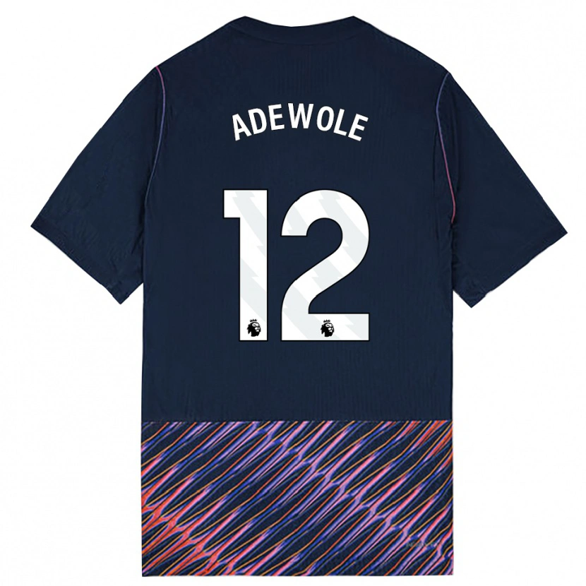Danxen Kinder Miracle Adewole #12 Königlich Blau Weiß Auswärtstrikot Trikot 2026/27 T-Shirt Schweiz