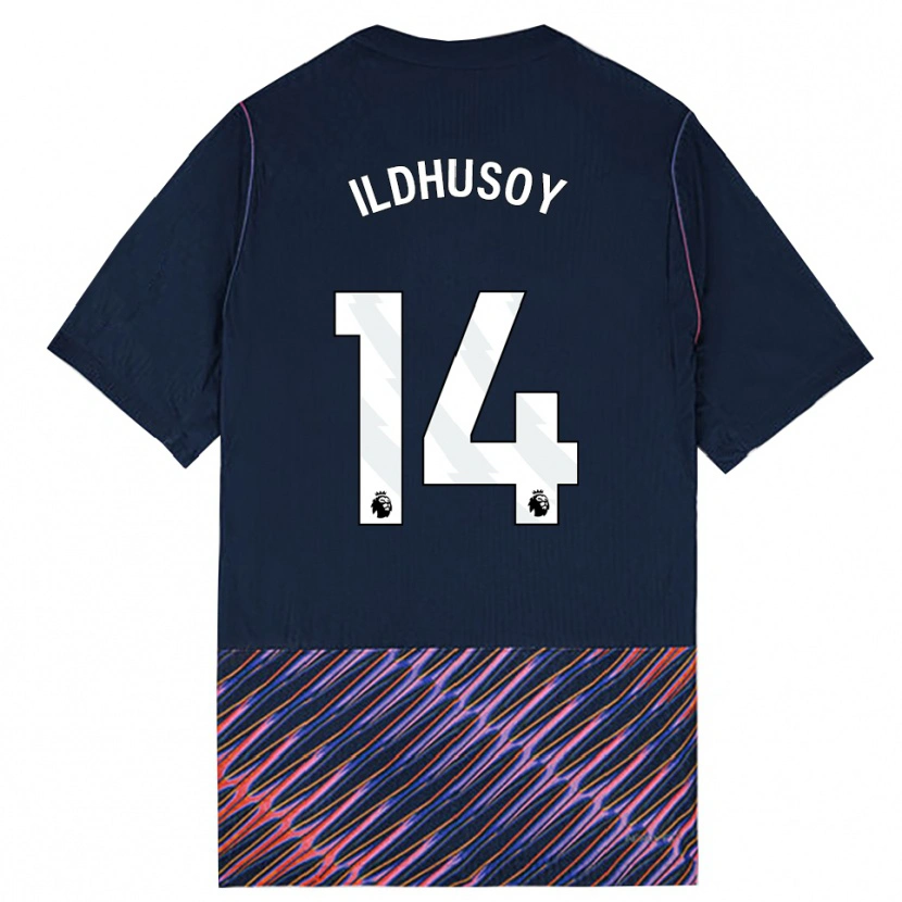 Danxen Kinder Celin Bizet Ildhusøy #14 Königlich Blau Weiß Auswärtstrikot Trikot 2026/27 T-Shirt Schweiz