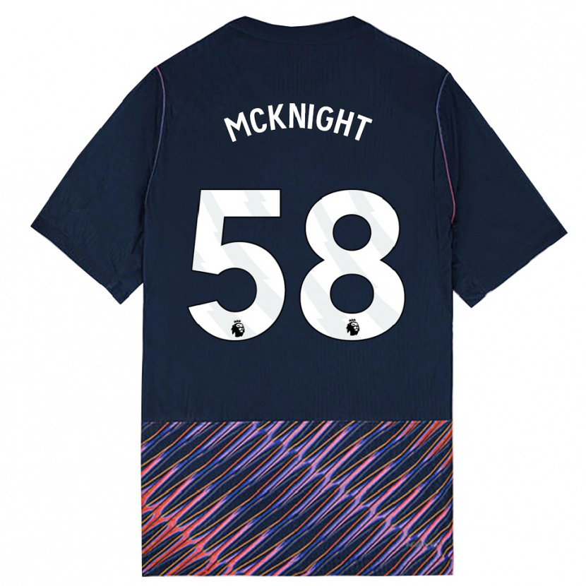 Danxen Kinder Maxwell Mcknight #58 Königlich Blau Weiß Auswärtstrikot Trikot 2026/27 T-Shirt Schweiz