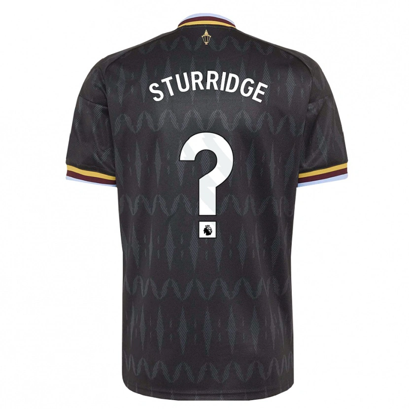 Danxen Kinder Dj Campton Sturridge #0 Kornblumenblau Schwarz Gelb Auswärtstrikot Trikot 2026/27 T-Shirt Schweiz