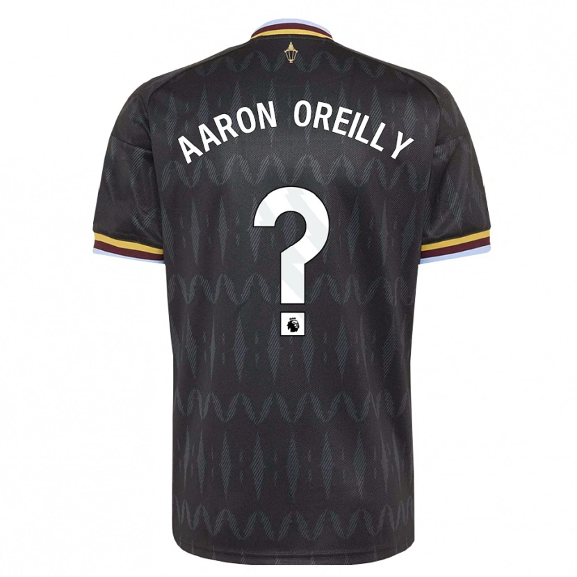 Danxen Kinder Aaron Oreilly #0 Kornblumenblau Schwarz Gelb Auswärtstrikot Trikot 2026/27 T-Shirt Schweiz