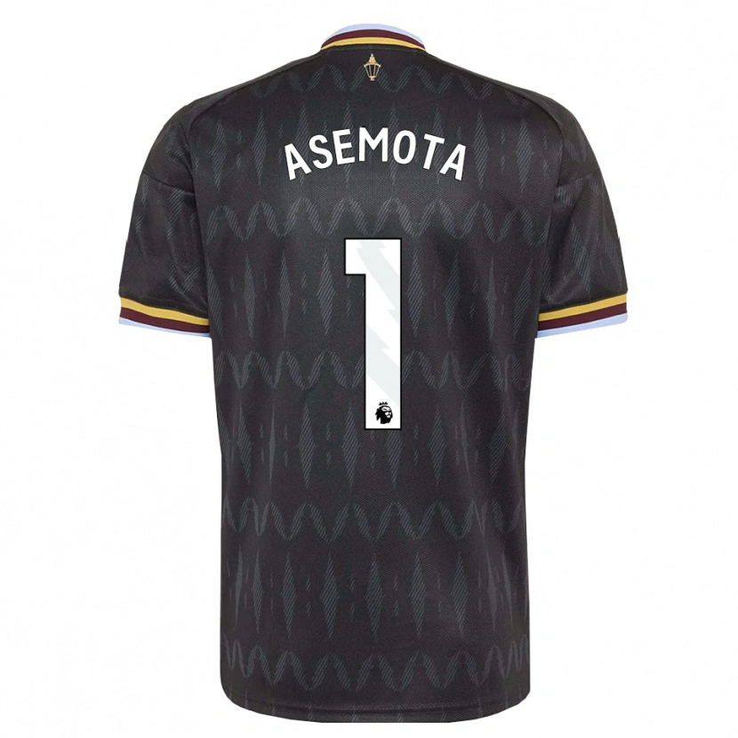 Danxen Kinder Owen Asemota #1 Kornblumenblau Schwarz Gelb Auswärtstrikot Trikot 2026/27 T-Shirt Schweiz
