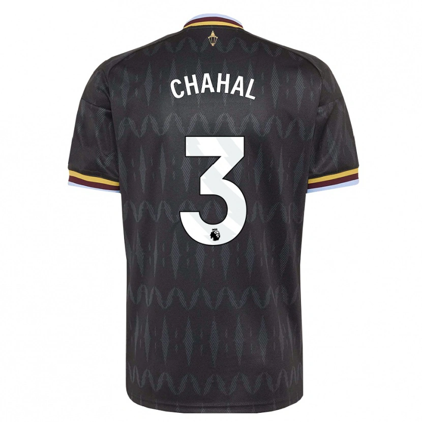 Danxen Kinder Curran Chahal #3 Kornblumenblau Schwarz Gelb Auswärtstrikot Trikot 2026/27 T-Shirt Schweiz