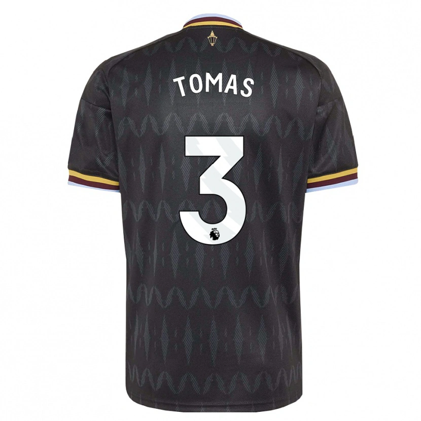 Danxen Kinder Paula Tomás #3 Kornblumenblau Schwarz Gelb Auswärtstrikot Trikot 2026/27 T-Shirt Schweiz