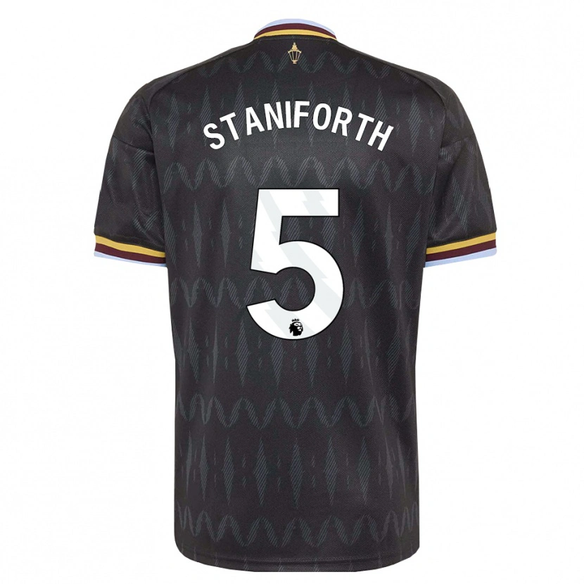 Danxen Kinder Lucy Staniforth #5 Kornblumenblau Schwarz Gelb Auswärtstrikot Trikot 2026/27 T-Shirt Schweiz