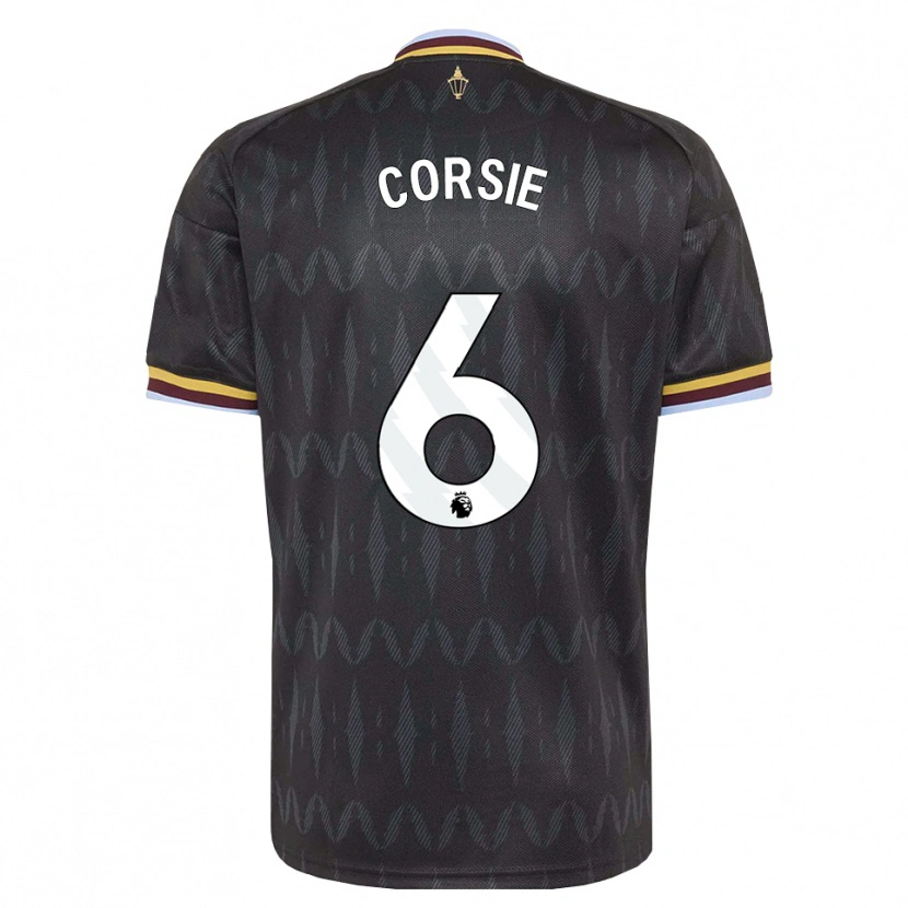 Danxen Kinder Rachel Corsie #6 Kornblumenblau Schwarz Gelb Auswärtstrikot Trikot 2026/27 T-Shirt Schweiz