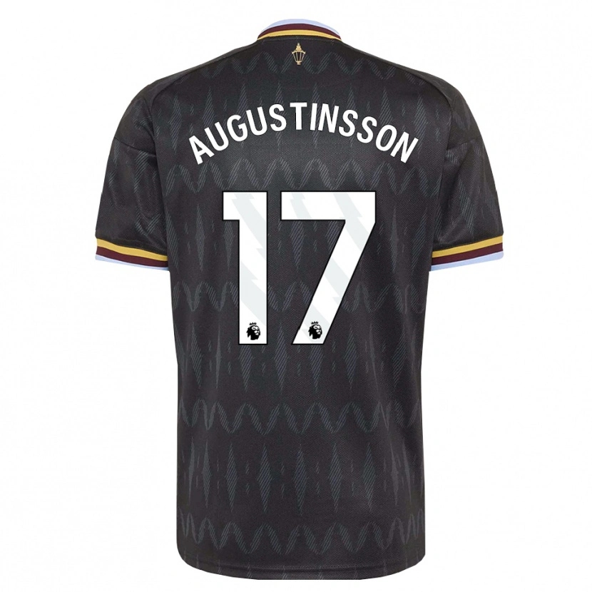 Danxen Kinder Ludwig Augustinsson #17 Kornblumenblau Schwarz Gelb Auswärtstrikot Trikot 2026/27 T-Shirt Schweiz