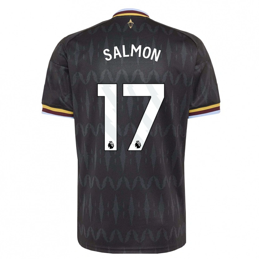 Danxen Kinder Ebony Salmon #17 Kornblumenblau Schwarz Gelb Auswärtstrikot Trikot 2026/27 T-Shirt Schweiz