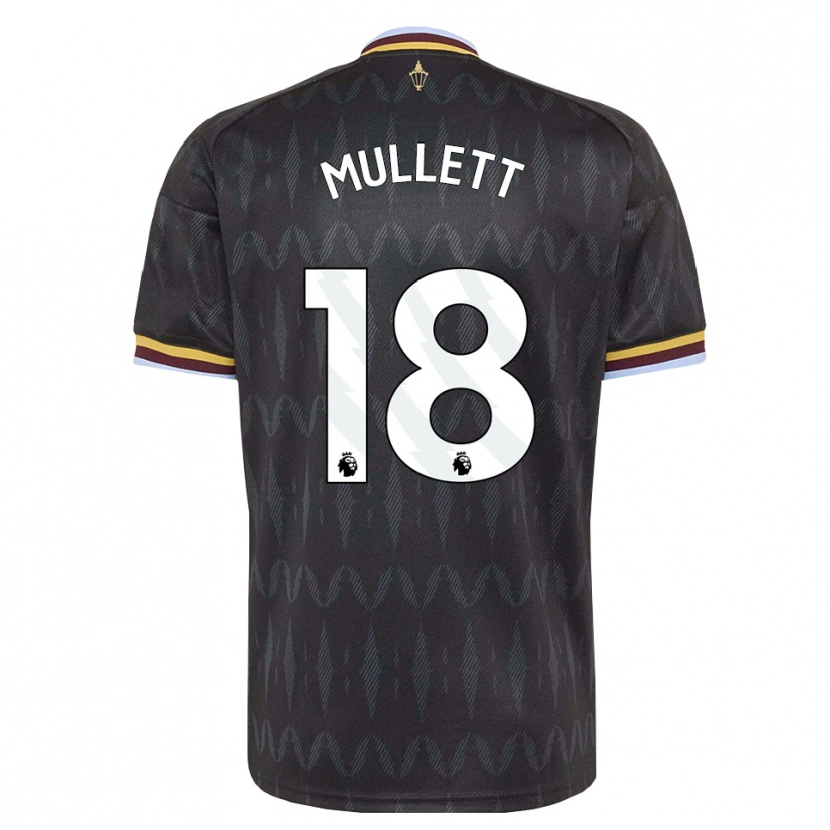 Danxen Kinder Georgia Mullett #18 Kornblumenblau Schwarz Gelb Auswärtstrikot Trikot 2026/27 T-Shirt Schweiz