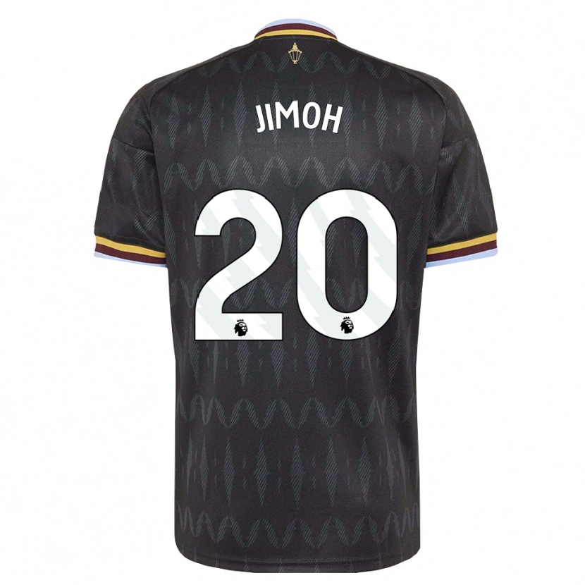 Danxen Kinder Jamaldeen Jimoh-Aloba #20 Kornblumenblau Schwarz Gelb Auswärtstrikot Trikot 2026/27 T-Shirt Schweiz