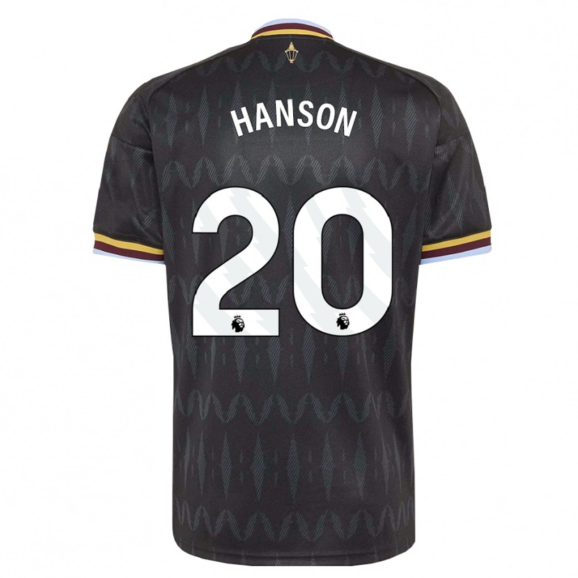 Danxen Kinder Kirsty Hanson #20 Kornblumenblau Schwarz Gelb Auswärtstrikot Trikot 2026/27 T-Shirt Schweiz