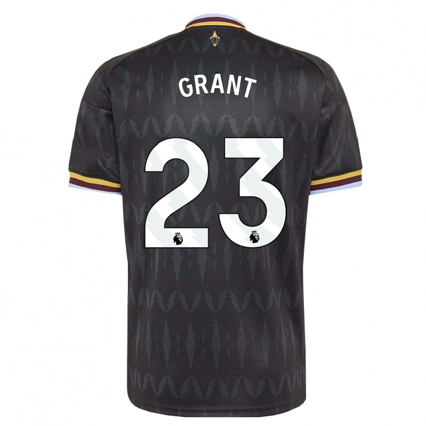 Danxen Kinder Chasity Grant #23 Kornblumenblau Schwarz Gelb Auswärtstrikot Trikot 2026/27 T-Shirt Schweiz